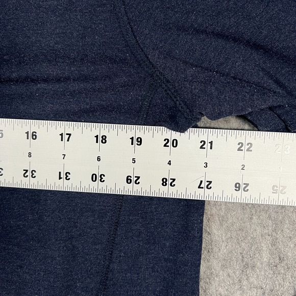 Orvis Classic Collection Men's Golf Shirt Size 32 Navy Blue 1/4 Zip Long Sleeves - Picture 4 of 5